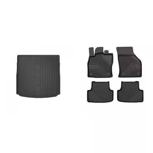 Covorașe de cauciuc premium și tavă de portbagaj Seat Leon ST cu 5 uși 2013-2020 (frogum_DZ401068_77407060_1)