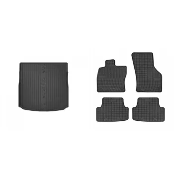   Covorașe de cauciuc premium și tavă de portbagaj Seat Leon ST cu 5 uși 2013-2020 (frogum_DZ401068_ET0397_1)