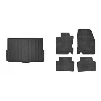   Covorașe de cauciuc premium și tavă de portbagaj Renault Kadjar cu 5 uși 2015- (frogum_DZ401174_ET546658_1)
