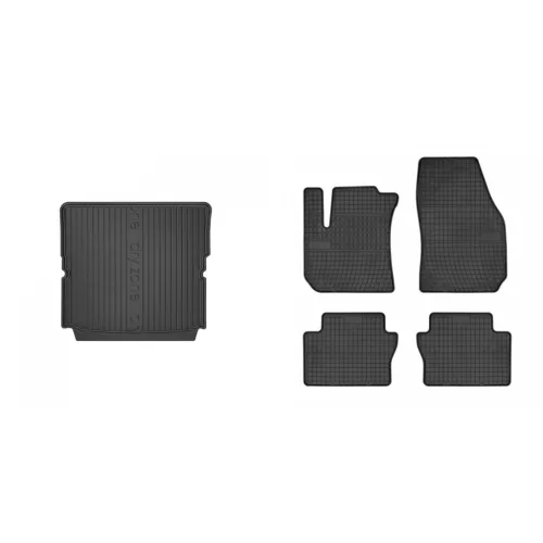 Covorașe de cauciuc premium și tavă de portbagaj Opel Zafira B cu 5 uși 2005-2006 (frogum_DZ402645_ET0693_1)