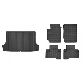   Covorașe de cauciuc premium și tavă de portbagaj Suzuki Grand Vitara cu 5 uși 2005-2015 (frogum_DZ402683_ET0601_1)