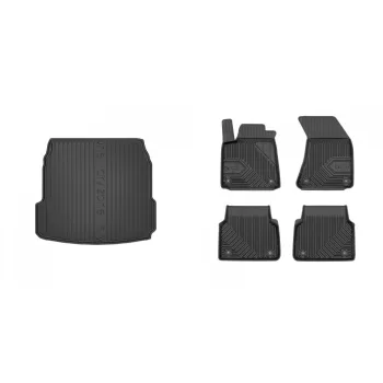   Covorașe de cauciuc premium și tavă de portbagaj Audi A8 cu 4 uși 2011-2018 (frogum_DZ403154_77408128_1)