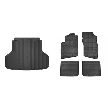   Covorașe de cauciuc premium și tavă de portbagaj Volvo S40 cu 4 uși 1996-2003 (frogum_DZ403178_ET0941_1)