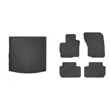   Covorașe de cauciuc premium și tavă de portbagaj Mitsubishi Outlander cu 5 uși 2012-2021 (frogum_DZ403208_ET485_1)