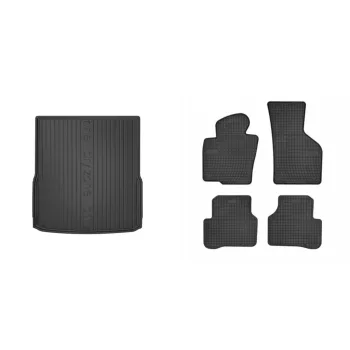   Covorașe de cauciuc premium și tavă de portbagaj Volkswagen Passat Estate cu 5 uși 2005-2010 (frogum_DZ403475_ET0392_1)