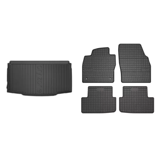 Covorașe de cauciuc premium și tavă de portbagaj Seat Ibiza cu 5 uși 2017- (frogum_DZ403796_ET401648_1)