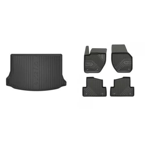 Covorașe de cauciuc premium și tavă de portbagaj Volvo V40 cu 5 uși 2012- (frogum_DZ403826_77409033_1)