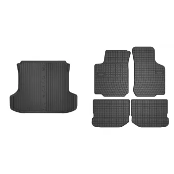   Covorașe de cauciuc premium și tavă de portbagaj Seat Toledo cu 4 uși 1998-2004 (frogum_DZ404083_ET0012_1)