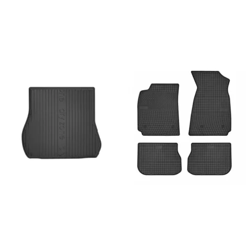Covorașe de cauciuc premium și tavă de portbagaj Audi A4 Estate cu 5 uși 1996-2001 (frogum_DZ404144_ET0721_1)