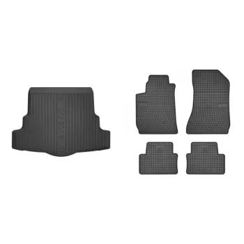   Covorașe de cauciuc premium și tavă de portbagaj Alfa Romeo 159 cu 4 uși 2005-2012 (frogum_DZ404403_ET0706_1)