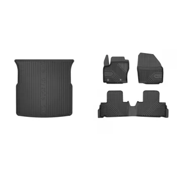   Covorașe de cauciuc premium și tavă de portbagaj Ford S-Max I. cu 5 uși 2006-2010 (frogum_DZ404465_77425880_1)
