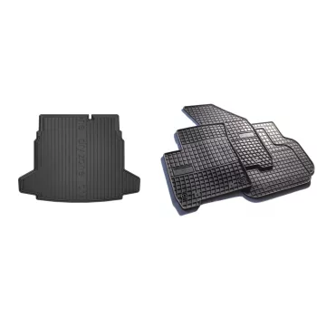   covorase auto premium și covorașe pentru portbagaj Saab 93 SportSedan 4 usi 2003- (frogum_DZ404526_ET410688_1)