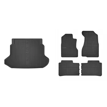  Covorașe de cauciuc premium și tavă de portbagaj Honda CR-V cu 5 uși 2002-2006 (frogum_DZ404625_ET0839_1)