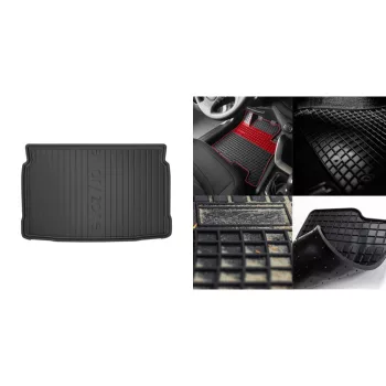   Covorașe de cauciuc premium și tavă de portbagaj Peugeot 207 Hatchback cu 3 uși 2006-2012 (frogum_DZ404687_ET0631_1)