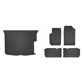   Covorașe de cauciuc premium și tavă de portbagaj Citroen Xsara Picasso cu 5 uși 2000-2007 (frogum_DZ404854_ET0652_1)