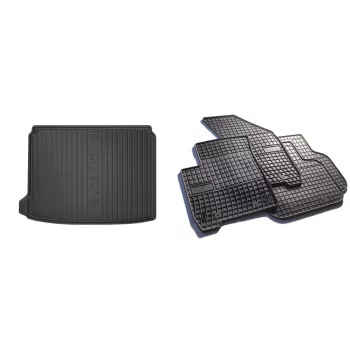   Covorașe de cauciuc premium și tavă de portbagaj Citroen DS4 cu 5 uși 2011-2016 (frogum_DZ405226_ET410039_1)