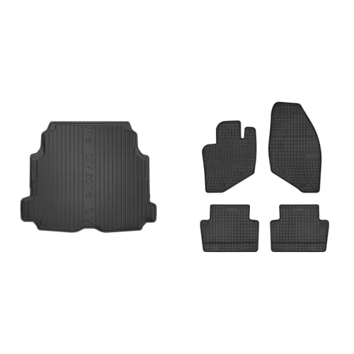 Covorașe de cauciuc premium și tavă de portbagaj Volvo S60 cu 4 uși 2002-2010 (frogum_DZ405530_ET0943_1)