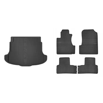   Covorașe de cauciuc premium și tavă de portbagaj Honda CR-V cu 5 uși 2007-2011 (frogum_DZ406001_ET0831_1)