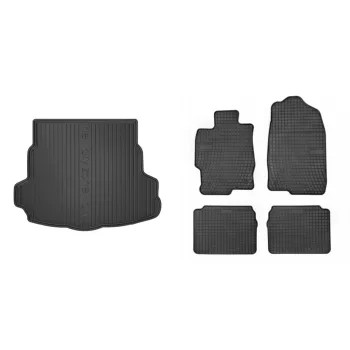   Covorașe de cauciuc premium și tavă de portbagaj Mazda 6 Hatchback cu 5 uși 2008-2013 (frogum_DZ406100_ET0860_1)