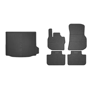   Covorașe de cauciuc premium și tavă de portbagaj BMW X3 G01 cu 5 uși 2017- (frogum_DZ406254_ET410879_1)