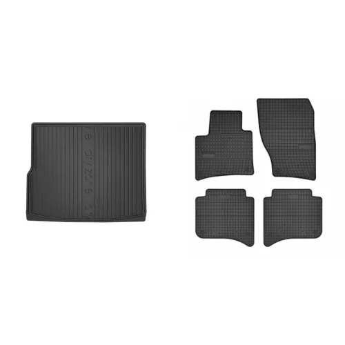 Covorașe de cauciuc premium și tavă de portbagaj Volkswagen Touareg II. cu 5 uși 2010-2014 (frogum_DZ406292_ET0407_1)