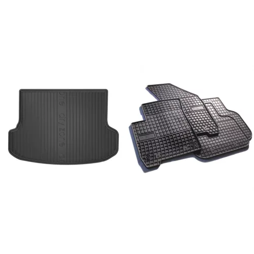 Covorașe de cauciuc premium și tavă de portbagaj Lexus RX cu 5 uși 2012-2016 (frogum_DZ406353_ET410480_1)