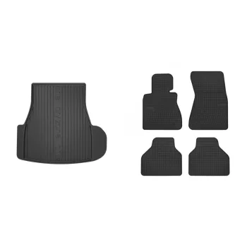   Covorașe de cauciuc premium și tavă de portbagaj BMW 7 serie E66 cu 4 uși 2001-2008 (frogum_DZ406742_ET0671_1)