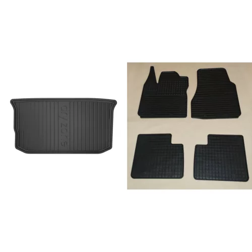 Covorașe de cauciuc premium și tavă de portbagaj Renault Twingo cu 3 uși 2014- (frogum_DZ406773_ET547198_1)