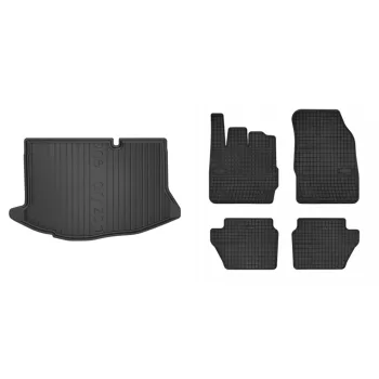  Covorașe de cauciuc premium și tavă de portbagaj Ford Fiesta cu 5 uși 2009-2013 (frogum_DZ413030_ET0306_1)