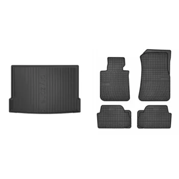   Covorașe de cauciuc premium și tavă de portbagaj BMW 1 serie F40 cu 5 uși 2019- (frogum_DZ413597_ET410916_1)