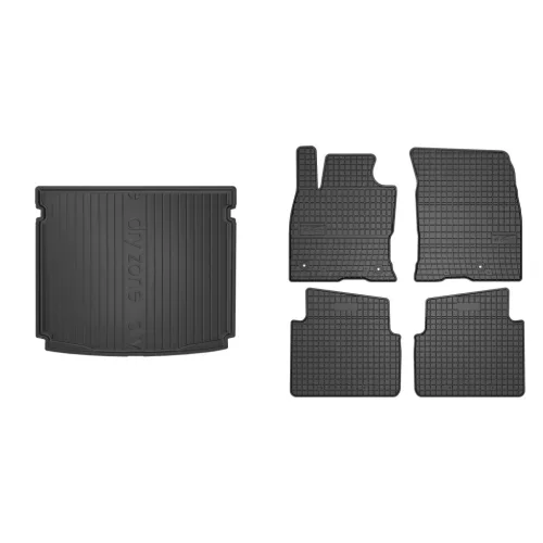 Covorașe de cauciuc premium și tavă de portbagaj Ford Kuga cu 5 uși 2019- (frogum_DZ413627_ET411012_1)
