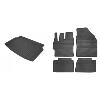   Covorașe de cauciuc premium și tavă de portbagaj Toyota Yaris IV. cu 5 uși 2021- (frogum_DZ413788_ET411456_1)