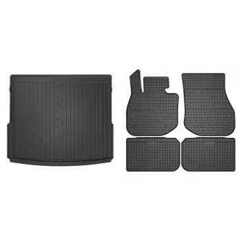   Covorașe de cauciuc premium și tavă de portbagaj BMW iX1 U11 cu 5 uși 2023- (frogum_DZ414952_ET430402_1)