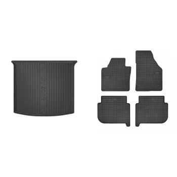   premium Covorase auto și covorașe pentru portbagaj VOLKSWAGEN Touran I. 5 uși 2015-2018 (frogum_DZ423619_ET0395_1)