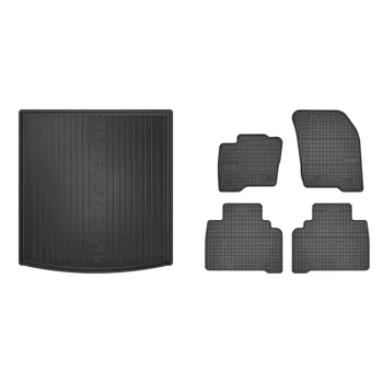   Covorașe de cauciuc premium și tavă de portbagaj Ford S-Max II. cu 5 uși 2015- (frogum_DZ446502_ET547037_1)
