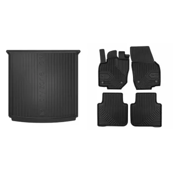   Covorașe de cauciuc premium și tavă de portbagaj Skoda Kodiaq cu 5 uși 2024- (frogum_DZ446670_77432246_1)