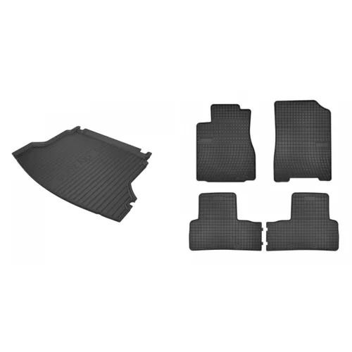 Covorașe de cauciuc premium și tavă de portbagaj Honda CR-V cu 5 uși 2012-2018 (frogum_DZ548034_ET0832_1)