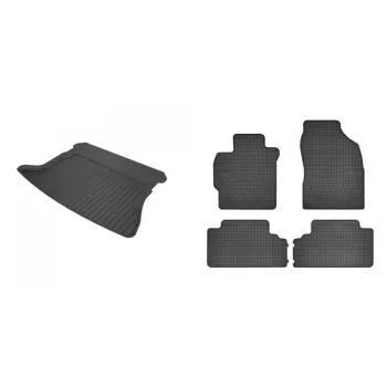   Covorașe de cauciuc premium și tavă de portbagaj Toyota Auris Hatchback cu 5 uși 2006-2010 (frogum_DZ548263_ET542766_1)