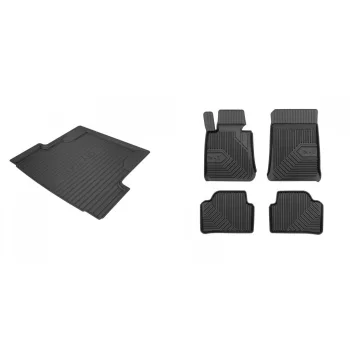   Covorașe de cauciuc premium și tavă de portbagaj BMW 3 serie E91 Tourer cu 5 uși 2005-2011 (frogum_DZ548287_77408678_1)