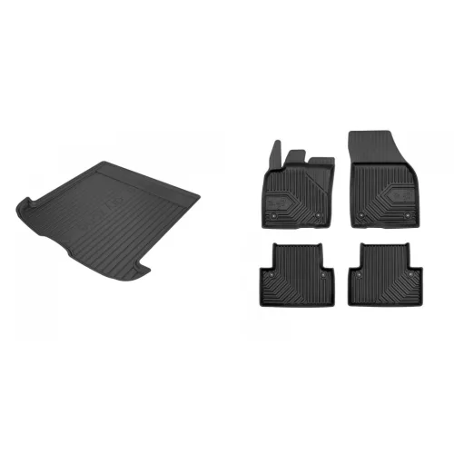 Covorașe de cauciuc premium și tavă de portbagaj Volvo V50 cu 5 uși 2004-2012 (frogum_DZ548324_77409392_1)