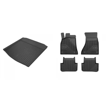   Covorașe de cauciuc premium și tavă de portbagaj Audi A4 cu 4 uși 2008-2016 (frogum_DZ549048_77407114_1)