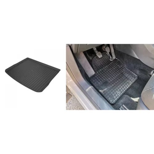Covorașe de cauciuc premium și tavă de portbagaj Volkswagen Tiguan I. cu 5 uși 2007-2011 (frogum_DZ549154_ET0400_2)