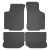 Covorașe de cauciuc cu colțuri ranforsate SEAT Leon I Toledo II 1999-2004 SKODA Octavia I 1997-2010 VOLKSWAGEN Bora Golf IV
