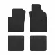 Covorașe de cauciuc cu colțuri ranforsate FIAT 500/500 C 2007-/FIAT Panda II 2003-2012/FIAT Panda III 2012-/FORD KA I