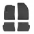 Covorașe de cauciuc cu colțuri ranforsate FORD Fiesta Mk VI 2002-2008/FORD Fusion 2002-2013/MAZDA 2 2002-2007 (313)