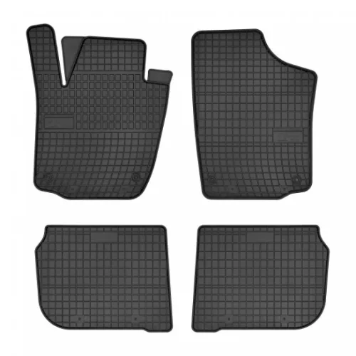 Covorașe de cauciuc cu colțuri ranforsate SEAT Toledo IV 2013-/SKODA Rapid 2012- (364)