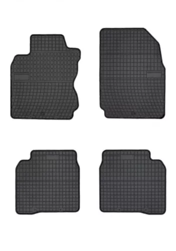 Covorașe de cauciuc cu colțuri ranforsate NISSAN Note 2006- (453)
