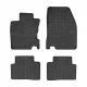 Covorașe de cauciuc cu colțuri ranforsate NISSAN Qashqai II 2013- (457)