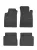 Covorașe de cauciuc cu colțuri ranforsate RENAULT Kangoo I cu 5 locuri 1998-2008 (649)