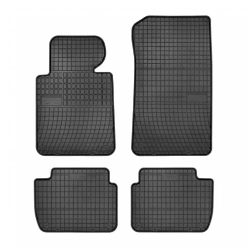 Covorașe de cauciuc cu colțuri ranforsate BMW E46 seria 3 1998-2007 (660)